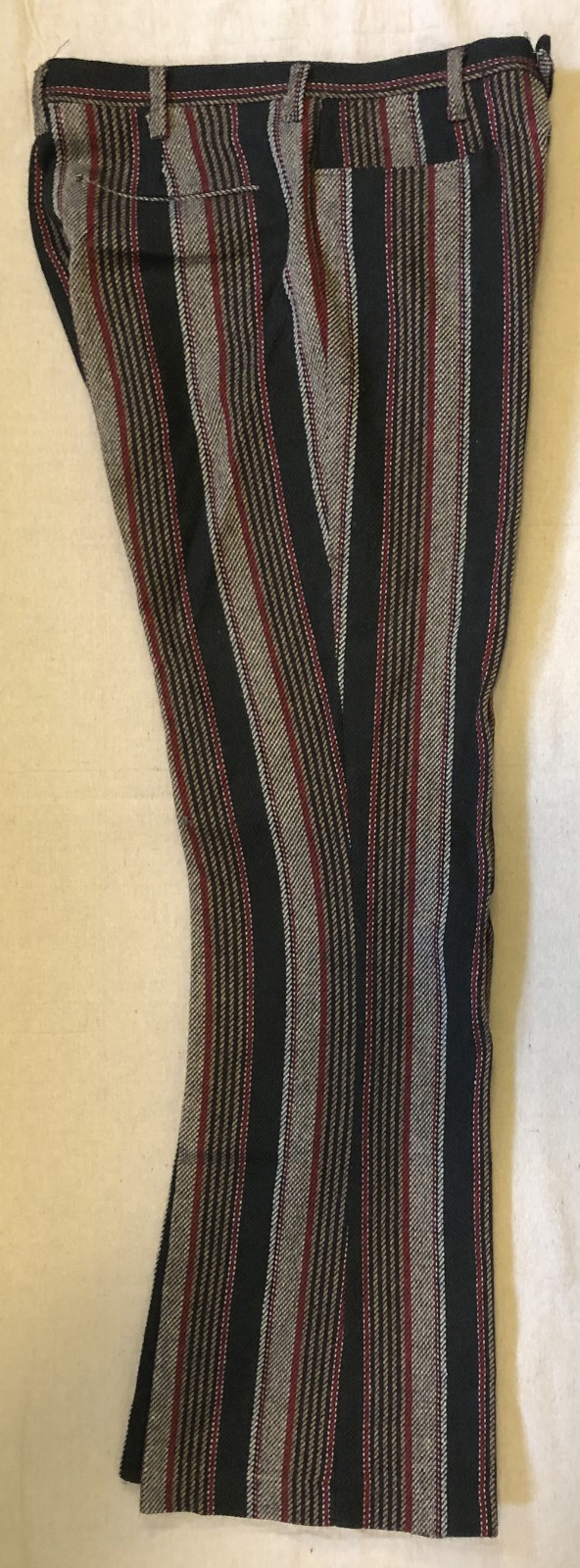 VTG H.I.S. Pants Flared Striped Hippy Pants