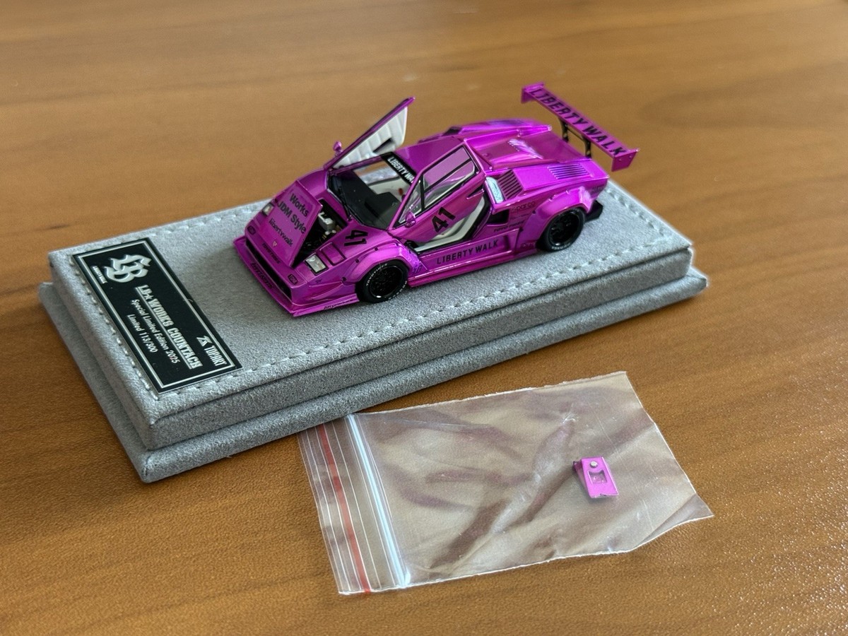 Malaya Hobby TOPART Exclusive Pink LW Liberty Walk Lamborghini