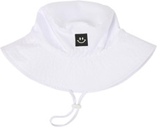 Baby Toddler Sun Hat,Kids Summer UPF 50 Foldable Beach Bucket Hat for Boys Girl