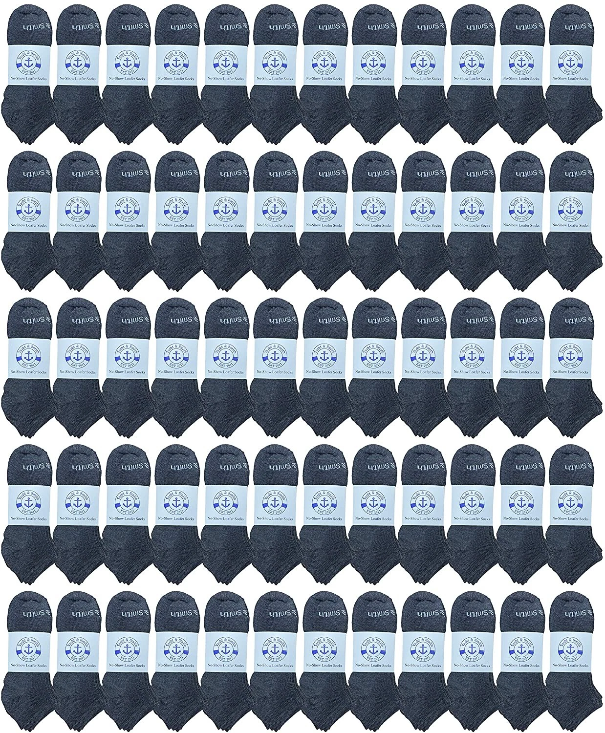 120 Pairs Yacht & Smith Low Cut Socks Thin Comfortable Lightweight Sport Socks