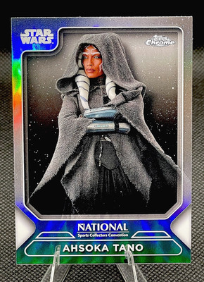 2025 Topps Chrome Star Wars Ahsoka Tano NSCC National Exclusive SW-9 RARE