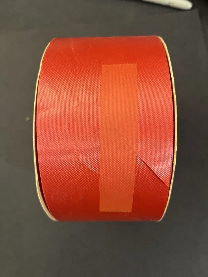 VTG Berwick Flora Satin Ribbon 2 - 3/4" Wide 100 Yd Roll Waterproof Red - Image 3 of 4