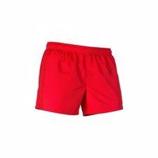 Men  s OP Adjustable Waist Swim Trunks Red Size XL 40-42 
