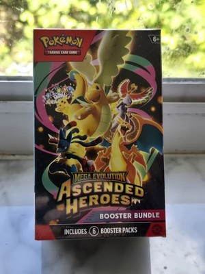 Pokémon TCG  Mega Evolution Ascended Heroes Booster Bundle