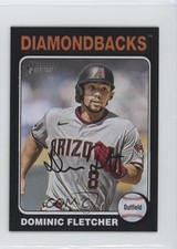 2024 Topps Heritage Mini Black Border 27/50 Dominic Fletcher #119 17dp