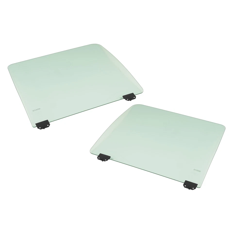 For 99-12 Ford F250/F350/F450/F550/F650/F750 Crew Cab Rear Door Glass LH+RH Pair - Изображение 2 из 4