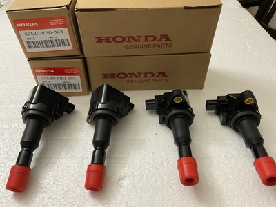 #ad 4PCS OEM Ignition Coil for Honda Jazz Fit GE8 2009 2013 30520 RB0 003 $54.99
