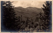 Gorham New Hampshire Scenic Mt. Washington at the Ridges RPPC Postcard     32265