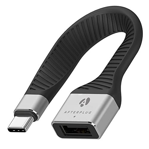 10Gbps USB C to A Adapter Cable 5 Inch Black High Speed