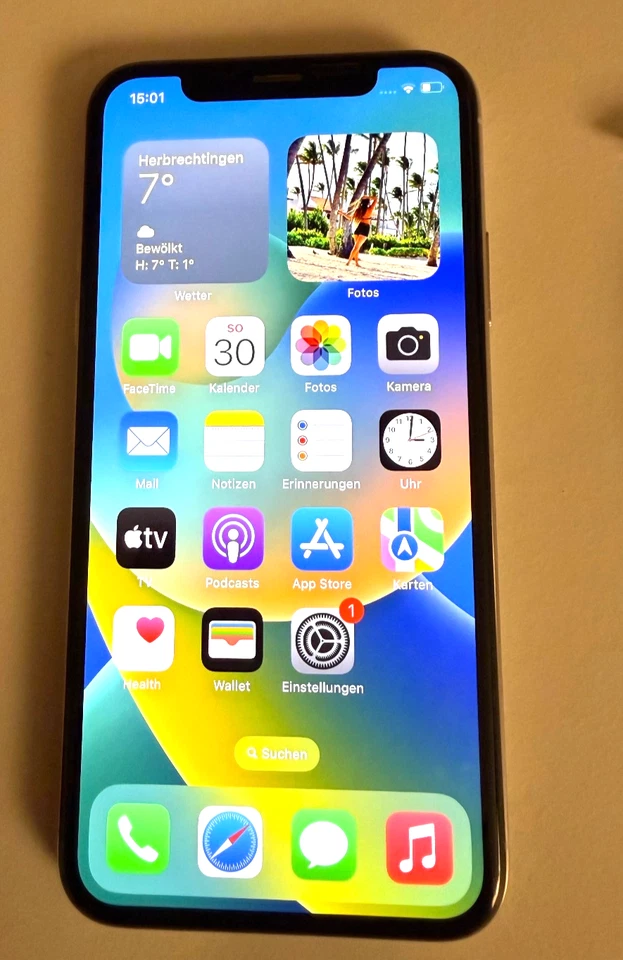 Apple iPhone X - 256GB - Space Grau (Ohne Simlock) - Bild 4 von 4