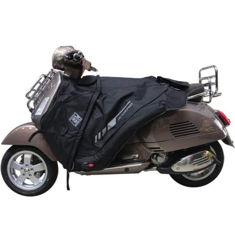 Tablier jupe pour scooter Piaggio Vespa Tucano Urbano R154PRO noir