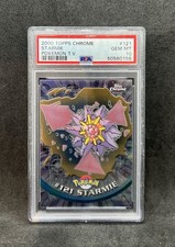Pokemon Topps Chrome Starmie PSA 10 - Pokémon Topps Chrome Starmie PSA 10