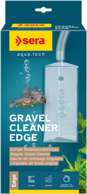 sera Gravel Cleaner Edge Bodengrundreiniger Mulmglocke Bodengrund Sand Aquarium