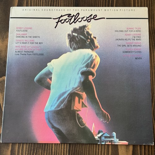 FOOTLOOSE Original Soundtrack 1984 Vinyl LP Columbia JS39242