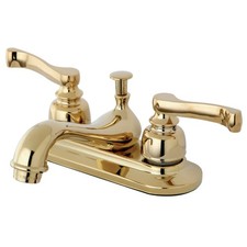 Kingston Brass KB860 Royale 1.2 GPM Centerset Bathroom Faucet - Brass