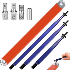 Offset Extension Wrench,Socket Wrench and 3 Pack Extension Clamp Tight Tool, ...