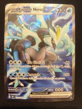 Carta Pokémon PSA KYUREM NERO EX 218/191 RARO SECRET HOLO FULL ART SET SCINTILLE