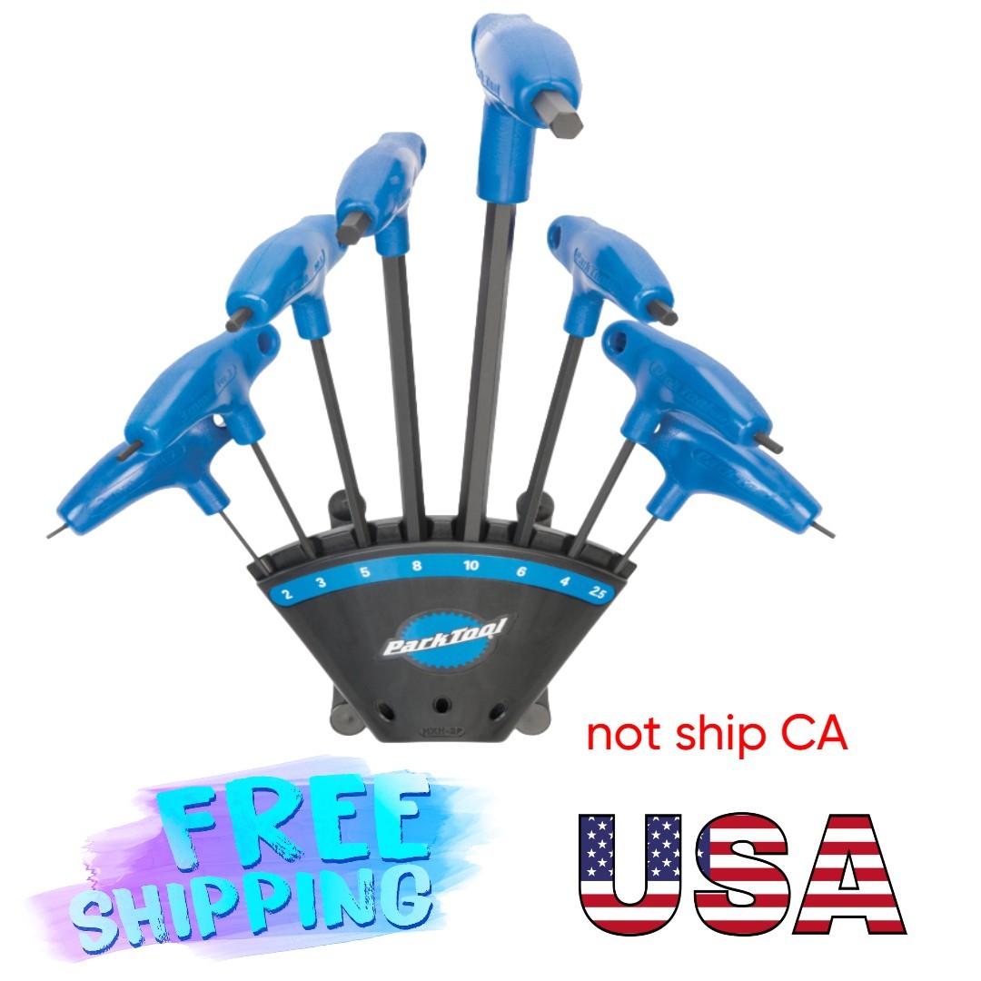 Park Tool PH-1.2 P-Handle Hex Set 2-10mm Bike Tool Free Ship