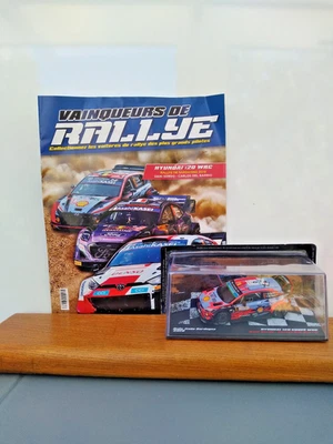 COLLECTION RALLYE N°63 Hyundai I20 WRC Rallye de Sardaigne 2019 avec revue - Photo 1/4