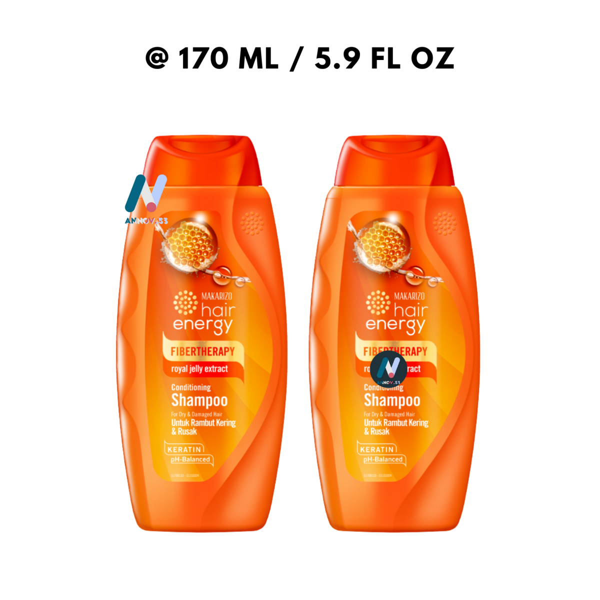 MAKARIZO Keratin 2in1 Shampoo/Conditioner Strengthen Hair Roots
