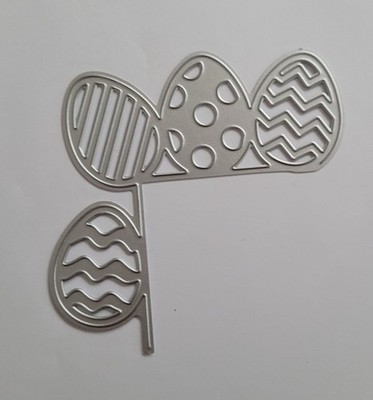 Eggs Corner Metal Cutting Die Card Making Scrapbooking Craft Easter Dies