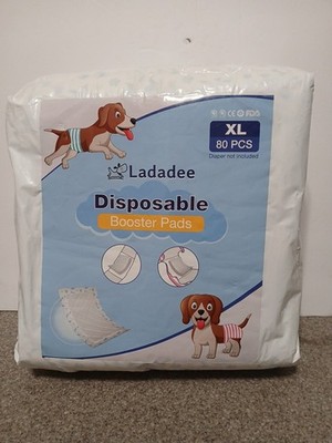 Ladadee Disposable Booster Pads XL 80 pieces Diaper not included