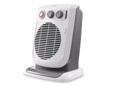 DeLonghi HVF3552TB Vertical/Upright Style Oscillating Fan Heater-24h Timer  2.4KW 8004399142756 | eBay