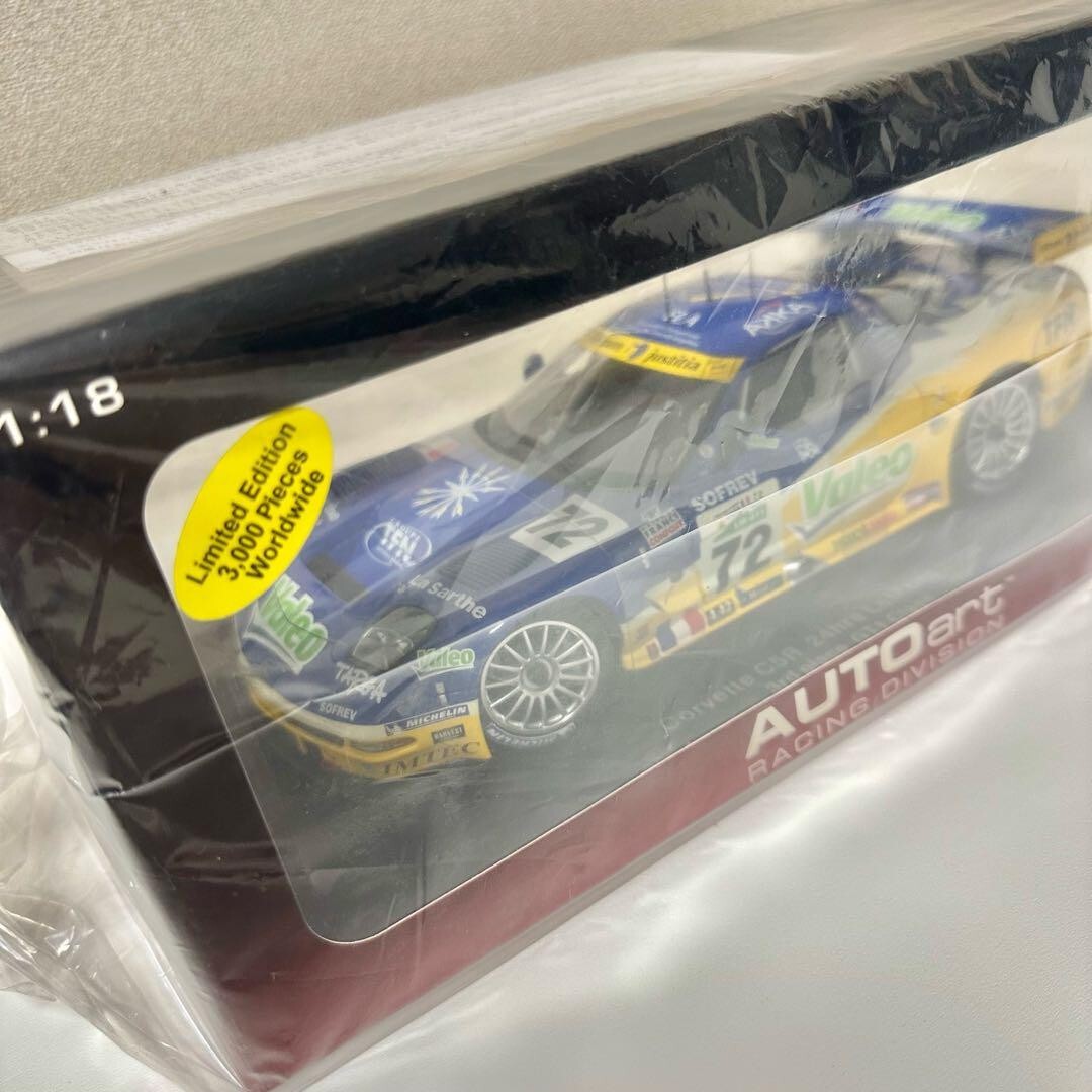 Autoart 1/18 Chevrolet Corvette C5R 24hrs LeMans 2006 3rd