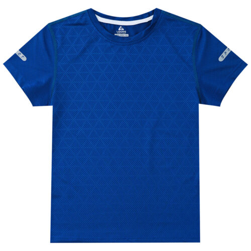Kids Boys Top Shirts T-shirt Hiking Jersey Round Neck Tee Reflective Strips - Picture 13 of 58