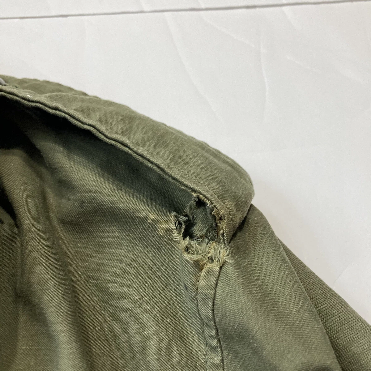 Vintage US Army Military M-65 OG-107 Green Field Jacket General