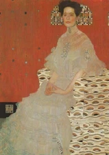 Postcard Gustav Klimt "Portrait of Adele Bloch-Bauer I" 1917 MINT Unused