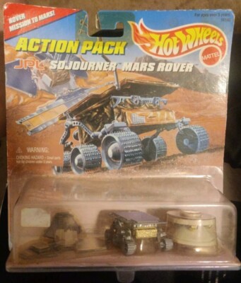 Hot Wheels Action Pack JPL Sojourner Mars Rover 1996 Mattel Toys