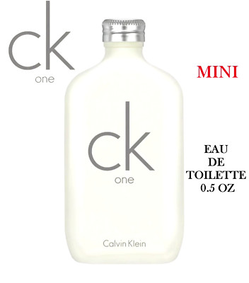 CK One by Calvin Klein Eau de Toilette Splash Unisex 0.5 Oz/15ml Unboxed