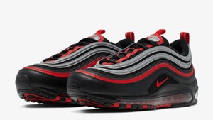 nike air max 97 grises y rojas