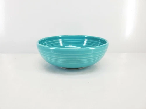 FIESTA  MEDIUM bistro BOWL turquoise blue NEW 38 oz