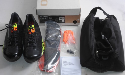 Giro Empire SLX Cycling Shoes Black / Lime Size 46.5 (11.5uk) - Picture 5 of 7