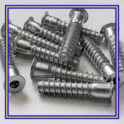 110907 X 10 IKEA Hex Head Screw (32.5mm) used in IDANEAS cabinet