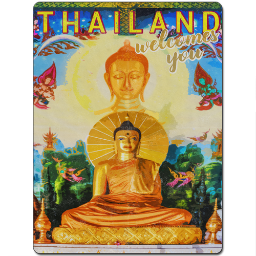 Vintage Classic Retro Tourism Holiday Travel Advert Poster Metal Sign 15 x 20cm - Picture 67 of 100