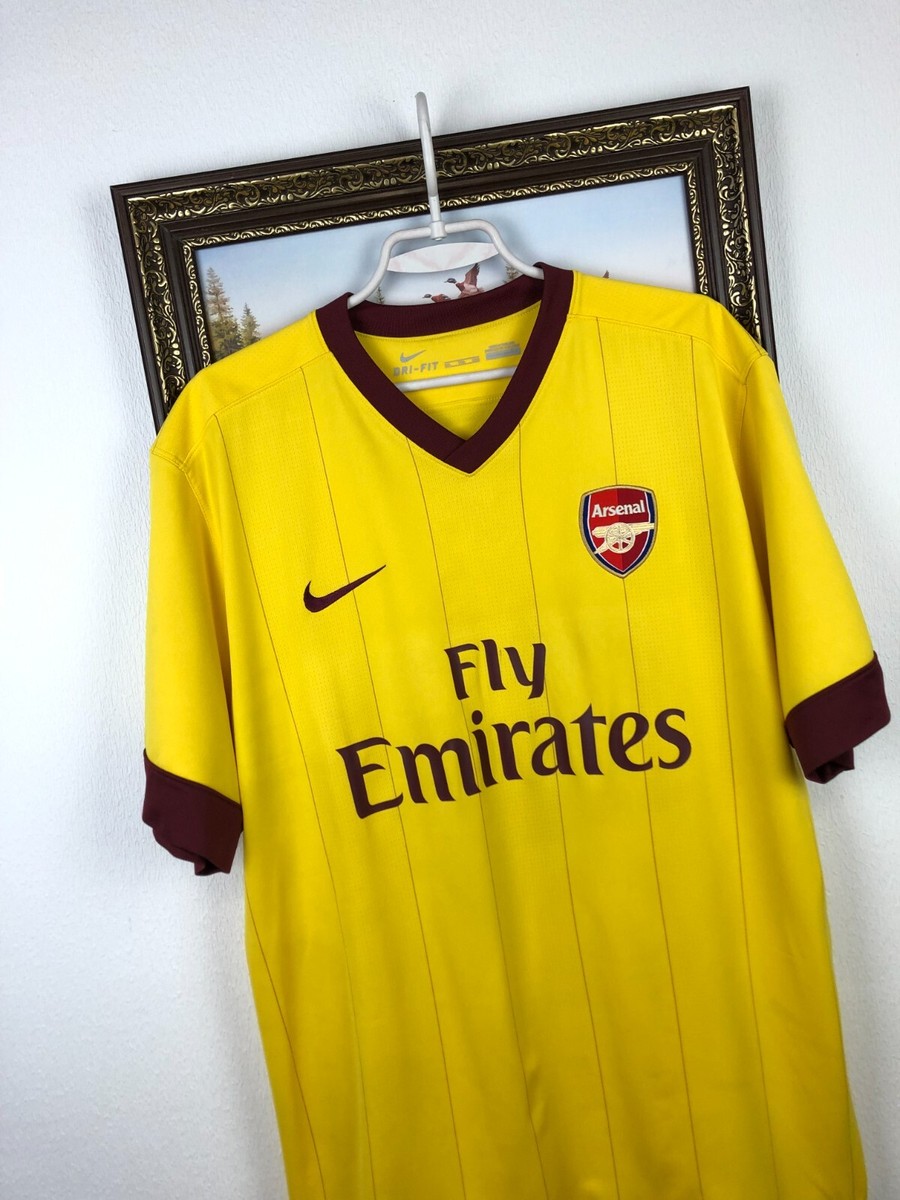 Arsenal football shirt 2010 Soccer #10 v. Persie Nike Jersey Mens