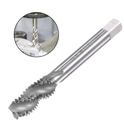1/2-13 UNC 2B High Speed Steel Uncoated Machine Spiral Flutes Threading Tap