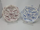 Lot - 2 Vernon Kilns US NAVAL AIR STATION WW2 Alameda California Military PLATES