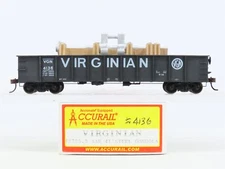 HO Scale Accurail 3735.3 VGN Virginian 41' Gondola Car #4136 w/ Custom Load