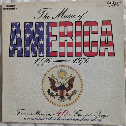 The Music of America 1776 - 1976 - Vinyl Schallplatte LP mit Wort & Notenblatt