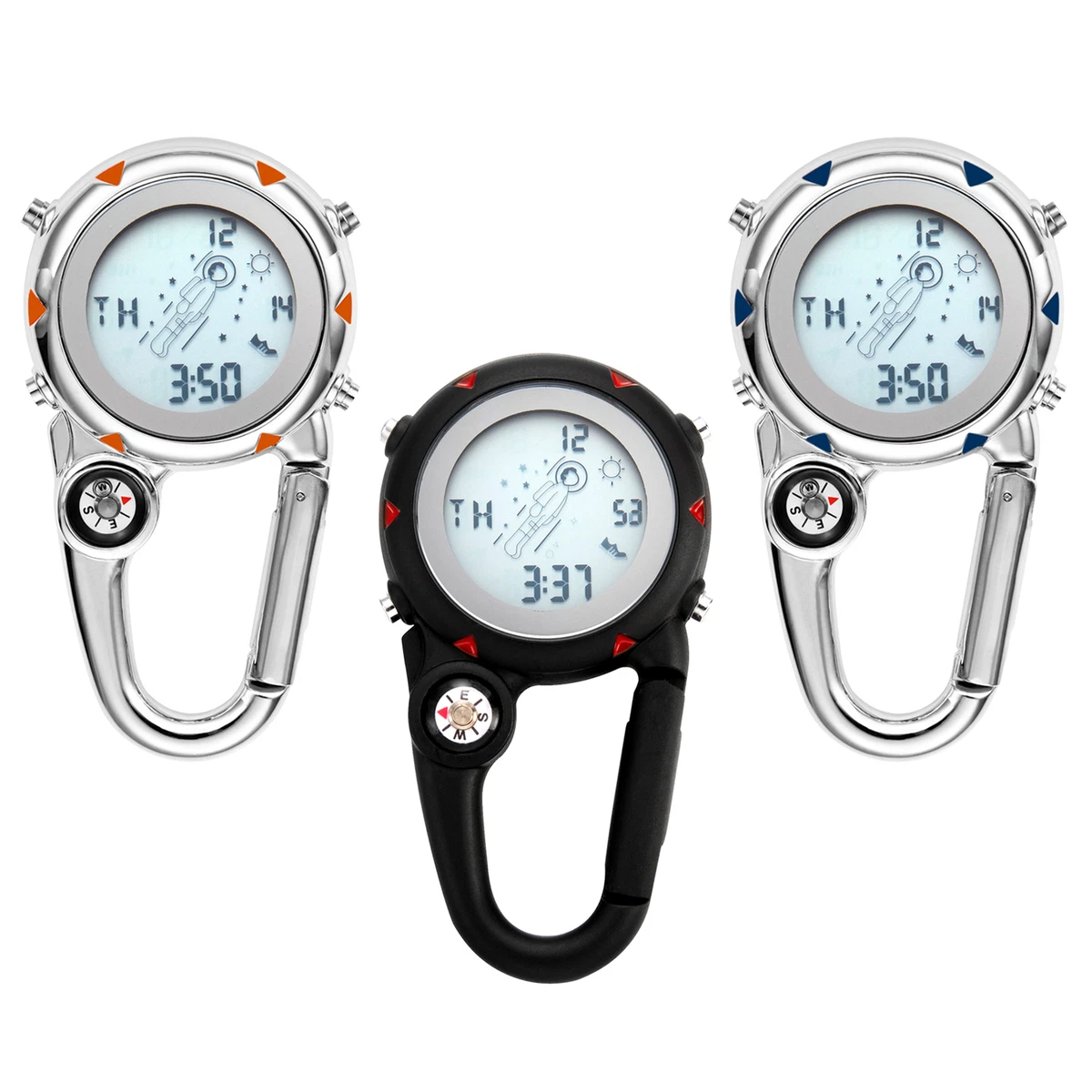 Carabiner compass watch hot sale