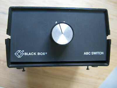 Black Box ABC Switch SW350A-FFF an Bastler DEFEKT