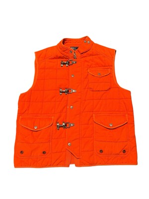 Vintage Polo Ralph Lauren Fireman Clasp Insulated Down Vest