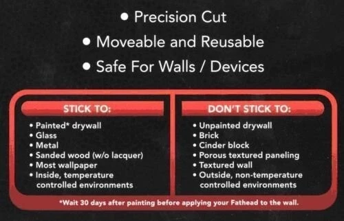 CLAUDE GIROUX FATHEAD TRADEABLES PHILADELPHIA FLYERS 可移除贴花 2018 - 19 #7 — 第 3/3 张图片