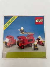 LEGO ® Bauanleitung Legoland 6366 Feuerwehr Instruction ungelocht 296