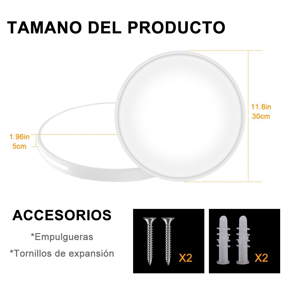 LED Ceiling Down Light Motion Light Flush Mount Kitchen Home Fixture Control US