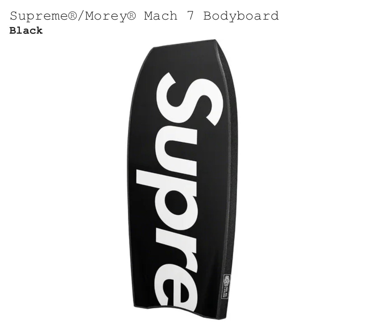 Supreme Morey Mach 7 Bodyboard red レッド 赤 Supreme Morey Mach 7 Bodyboard (Red) — Snake City Tattoo